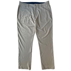 FootJoy Golf Pants Mens 40x32 Khaki Beige Performance Stretch Fit Breathable